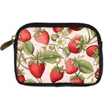 Strawberry Fruit Digital Camera Leather Case