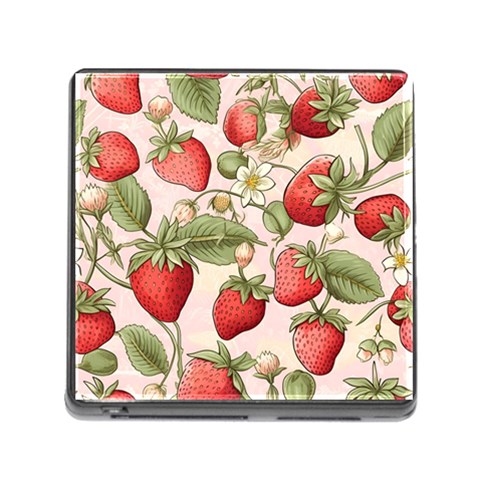 Strawberry Fruit Memory Card Reader (Square 5 Slot) from ArtsNow.com Front