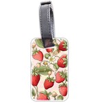 Strawberry Fruit Luggage Tag (two sides)