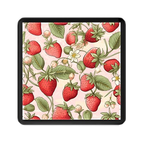 Strawberry Fruit Memory Card Reader (Square) from ArtsNow.com Front