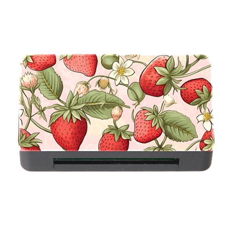 Strawberry Fruit Memory Card Reader with CF from ArtsNow.com Front