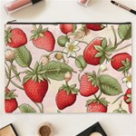 Strawberry Fruit Cosmetic Bag (XXXL)