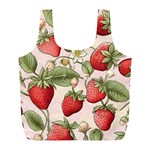 Strawberry Fruit Full Print Recycle Bag (L)