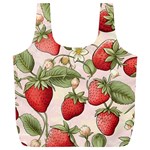 Strawberry Fruit Full Print Recycle Bag (XL)