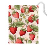 Strawberry Fruit Drawstring Pouch (5XL)