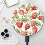 Strawberry Fruit Wireless Fast Charger(White)