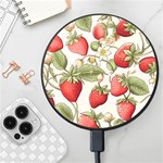 Strawberry Fruit Wireless Fast Charger(Black)