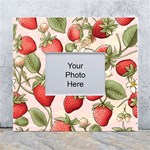 Strawberry Fruit White Wall Photo Frame 5  x 7 