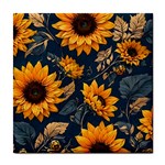 Flower Pattern Spring Tile Coaster