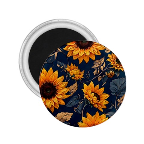 Flower Pattern Spring 2.25  Magnets from ArtsNow.com Front