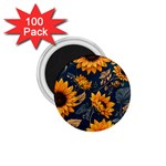 Flower Pattern Spring 1.75  Magnets (100 pack) 