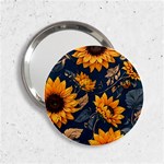 Flower Pattern Spring 2.25  Handbag Mirrors