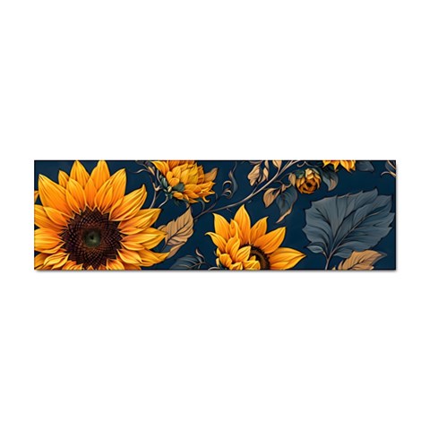 Flower Pattern Spring Sticker Bumper (100 pack) from ArtsNow.com Front