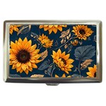Flower Pattern Spring Cigarette Money Case