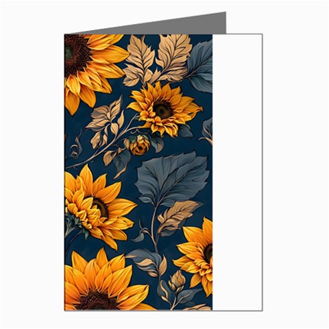 Flower Pattern Spring Greeting Cards (Pkg of 8) from ArtsNow.com Left