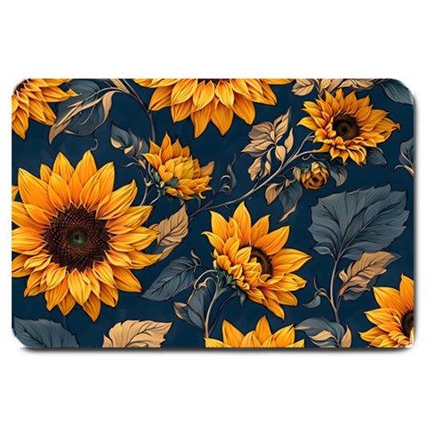 Flower Pattern Spring Large Doormat from ArtsNow.com 30 x20  Door Mat