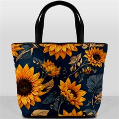 Flower Pattern Spring Bucket Bag from ArtsNow.com Front
