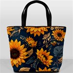 Flower Pattern Spring Bucket Bag