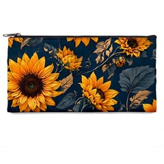 Flower Pattern Spring Pencil Case from ArtsNow.com Front