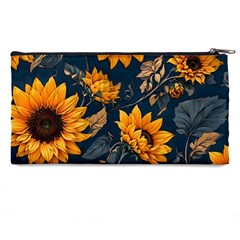 Flower Pattern Spring Pencil Case from ArtsNow.com Back