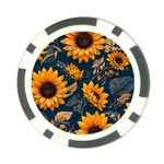 Flower Pattern Spring Poker Chip Card Guard (10 pack)