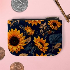 Flower Pattern Spring Mini Coin Purse from ArtsNow.com Back