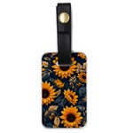 Flower Pattern Spring Luggage Tag (one side)