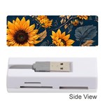 Flower Pattern Spring Memory Card Reader (Stick)