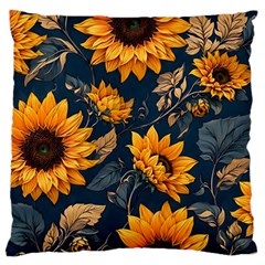 Flower Pattern Spring Large Cushion Case (Two Sides) from ArtsNow.com Back