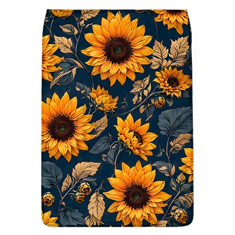 Flower Pattern Spring Removable Flap Cover (L) from ArtsNow.com Front
