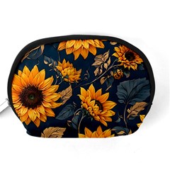 Flower Pattern Spring Accessory Pouch (Medium) from ArtsNow.com Back