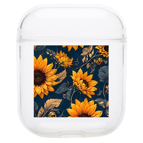 Flower Pattern Spring AirPods 1/2 Case from ArtsNow.com Front