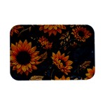 Flower Pattern Spring Open Lid Metal Box (Silver)  