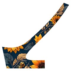 Flower Pattern Spring Cross Back Hipster Bikini Set from ArtsNow.com Back Left