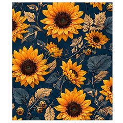 Flower Pattern Spring Waist Pouch (Large) from ArtsNow.com Back Strap