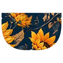 Flower Pattern Spring Make Up Case (Medium) from ArtsNow.com Side Right