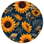 Flower Pattern Spring Round Trivet