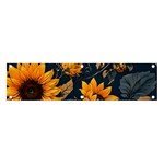 Flower Pattern Spring Banner and Sign 4  x 1 