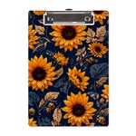 Flower Pattern Spring A5 Acrylic Clipboard