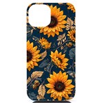 Flower Pattern Spring iPhone 14 Black UV Print Case