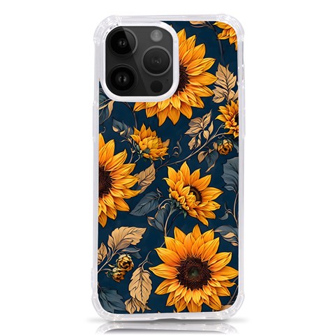Flower Pattern Spring iPhone 14 Pro Max TPU UV Print Case from ArtsNow.com Front
