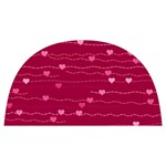 Hearts Valentine Love Background Anti Scalding Pot Cap