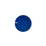 Sky Night Moon Clouds Crescent 1  Mini Magnets