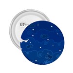 Sky Night Moon Clouds Crescent 2.25  Buttons