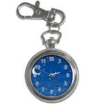 Sky Night Moon Clouds Crescent Key Chain Watches