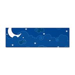 Sky Night Moon Clouds Crescent Sticker (Bumper)