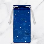 Sky Night Moon Clouds Crescent Jewelry Bag