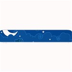 Sky Night Moon Clouds Crescent Small Bar Mat