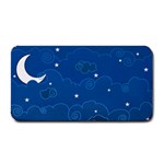 Sky Night Moon Clouds Crescent Medium Bar Mat