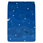 Sky Night Moon Clouds Crescent Removable Flap Cover (S)